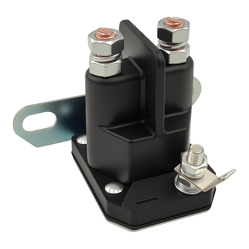 FBLOWMOD 030817 Starter Solenoid Relay for Lawn Mower, 12V Relay Switch, Fit for Trombetta HustlerZero Turn Lawn Mower, Replace 832-1211-210, 8321211210 - Image 1